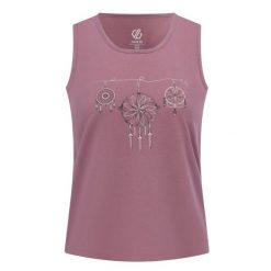 Tank Top Damski Łapacz Snów. Czerwone topy Dare 2b, bez wzorów, bez kołnierzyka, bez ramiączek. Za 85.99 zł.