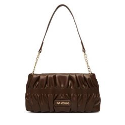 Torebka LOVE MOSCHINO. Brązowe torebki klasyczne Love Moschino, bez wzorów, klasyczne, bez dodatków. Za 659.99 zł.
