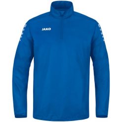 Bluza dresowa zapinana na zamek błyskawiczny Jako Team. Niebieskie bluzy JAKO, na zimę, bez wzorów, z dresówki, sportowe, bez ramiączek, bez kaptura. Za 241.00 zł.