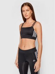 Adidas Biustonosz top adicolor Classics H37791 Czarny. Czarne biustonosze sportowe adidas, bez wzorów, z syntetyku. Za 69.99 zł.