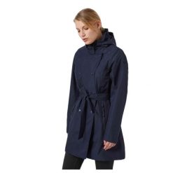 Kurtka Helly Hansen Welsey II Trench Ocieplana Niebieska. Niebieskie kurtki Helly Hansen, l, bez wzorów, z materiału, eleganckie, bez kaptura. Za 821.50 zł.