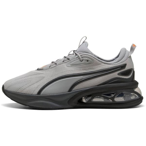 Buty sportowe Puma Solar. Szare buty treningowe Puma, bez wzorów, z materiału, bez zapięcia. Za 490.00 zł.