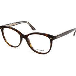 Oprawki "ET2602" w kolorze brązowym. Brązowe okulary przeciwsłoneczne Diesel, Fossil, Etro, bez wzorów, z tworzywa sztucznego, sztuczne. W wyprzedaży za 189.95 zł.