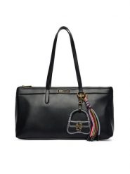 Just Cavalli Torebka 80RA4BO1 ZSD85 Czarny. Czarne torebki klasyczne Just Cavalli, bez wzorów, ze skóry, bez dodatków. Za 679.99 zł.