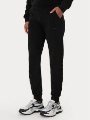 EA7 Emporio Armani Spodnie dresowe 7W000538 AF15831 Czarny Regular Fit. Czarne spodnie dresowe EA7 Emporio Armani, bez wzorów, z bawełny. Za 509.99 zł.