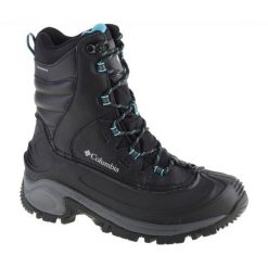 Buty Columbia Bugaboot Iii 1791281010 czarne. Czarne buty trekkingowe z gumy, bez zapięcia. Za 805.37 zł.
