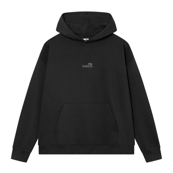 Kubota Bluza Z Kapturem Unisex Statement Czarna. Czarne bluzy Kubota, xl, bez wzorów, z bawełny, z kapturem. Za 249.99 zł.