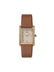 Timex Zegarek Hailey TW2W63900 Brązowy. Brązowe, analogowe zegarki Timex. Za 499.99 zł.