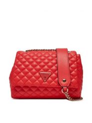 Guess Torebka HWEQG954121 Czerwony. Czerwone kopertówki Guess, z aplikacjami, ze skóry, wizytowe, bez dodatków. Za 349.99 zł.