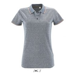 Damska koszulka polo Sol's Paname. Niebieskie t-shirty sportowe SOL'S, m, bez wzorów, z materiału, bez ramiączek. Za 103.00 zł.