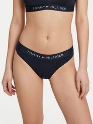 Tommy Hilfiger Dół od bikini UW0UW06364 Granatowy. Niebieskie bikini Tommy Hilfiger, bez wzorów, z syntetyku. Za 169.99 zł.