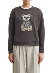 Comma Bluza Kobiety brązowy, 36. Brązowe bluzy comma, bez wzorów, z bawełny, bez ramiączek, bez kaptura. Za 349.95 zł.