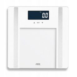 ADE BA2300-2 waga Kwadrat Biały Elektroniczna waga osobista. Białe wagi łazienkowe No Name. Za 135.99 zł.