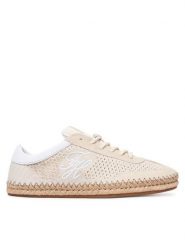 Tommy Hilfiger Espadryle Th Heritage Rope Sneaker FW0FW09406 Beżowy. Brązowe espadryle Tommy Hilfiger, bez wzorów, z materiału, bez obcasa. Za 449.99 zł.