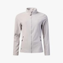 Bluza Polarowa Rozpinana Wędrówki Kobieta Lofoten Elastyczny W Cztery Strony. Szare bluzy z kapturem SWEDEMOUNT, m, bez wzorów, z materiału, bez kaptura, narciarskie. Za 199.99 zł.