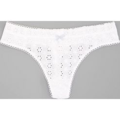 Bawełniane stringi - Biały. Stringi Reserved. W wyprzedaży za 19.99 zł.