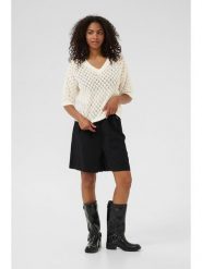 Kaffe Sweter w kolorze kremowym rozmiar: XL. Brązowe swetry Kaffe, xl, bez wzorów, bez ramiączek. Za 82.99 zł.