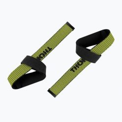 Paski do podnoszenia ciężarów THORN FIT Lifting Straps Anti-Slip army green. Zielone paski THORN FIT, bez wzorów, sportowe. Za 52.99 zł.