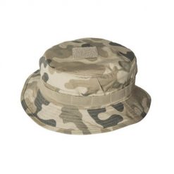 Kapelusz turystyczny CPU PL desert. Zielone kapelusze HELIKON-TEX, bez wzorów, z bawełny. Za 74.99 zł.