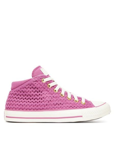Converse Trampki A15011C Różowy. Czerwone trampki Converse, bez wzorów, z materiału, bez zapięcia. Za 199.99 zł.