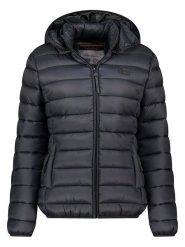 Geographical Norway Kurtka pikowana "Atichoko" w kolorze czarnym rozmiar: XL. Czarne kurtki Geographical Norway, xl, bez wzorów, bez kaptura. Za 153.71 zł.