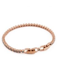 Swarovski Bransoletka Tennis Imber Emily 5734240 Różowe złoto. Czerwone bransoletki Swarovski, metalowe. Za 459.99 zł.