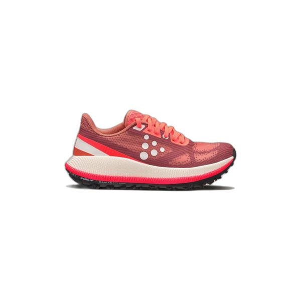 Damskie buty do biegania Craft Xplor 2. Czerwone buty do biegania Craft, bez wzorów, z materiału, bez zapięcia, do biegania. Za 766.75 zł.