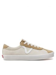 Vans Tenisówki Sport Low VN000D094MG1 Beżowy. Brązowe trampki sportowe Vans, bez wzorów, ze skóry, bez zapięcia, tenisowe. Za 229.99 zł.