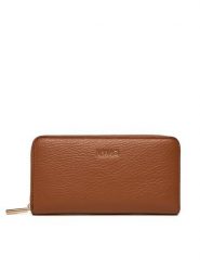 Liu Jo Portfel Ecs Xl Zip Around AF5170 E0027 Brązowy. Brązowe portfele Liu Jo, bez wzorów, ze skóry. Za 269.99 zł.