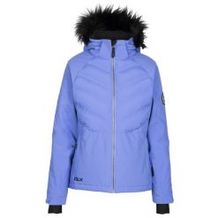 Damska Kurtka Narciarska Gaynor DLX. Niebieskie kurtki narciarskie Trespass, na zimę, m, bez wzorów, bez kaptura, narciarskie. Za 558.99 zł.
