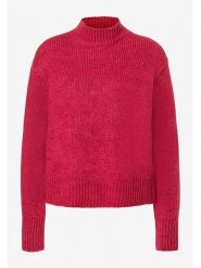 More & More Sweter w kolorze czerwonym rozmiar: 42. Czerwone swetry More & More, bez wzorów, ze splotem, bez ramiączek. Za 140.86 zł.