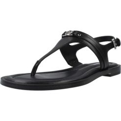 Sandały MICHAEL KORS MANDY THONG Czarny. Czarne sandały Michael Kors Access, bez wzorów, ze skóry, bez obcasa, bez zapięcia. Za 476.99 zł.