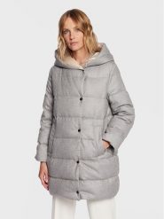 Peserico Kurtka puchowa S24426D Szary Regular Fit. Szare kurtki Peserico, s, bez wzorów, z puchu, bez kaptura. Za 3,059.00 zł.
