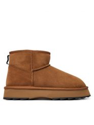 EMU Australia Śniegowce Sharky Micro Flatform W13304 Brązowy. Brązowe śniegowce Emu Australia, bez wzorów, bez zapięcia. Za 689.99 zł.