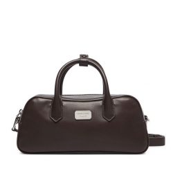 Torebka Emporio Armani. Szare torebki klasyczne Emporio Armani, bez wzorów, klasyczne, bez dodatków. Za 1,779.00 zł.