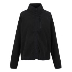 Bluza Polarowa Damska Pełen Suwak Frankie. Czarne bluzy bez kaptura Regatta, na zimę, bez wzorów, z polaru, bez kaptura, trekkingowe. Za 105.99 zł.
