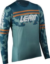 Bluza rowerowa damska Leatt Jersey MTB Gravity 4.0. Niebieskie bluzy LEATT, s, bez wzorów, z jersey, bez ramiączek, bez kaptura. Za 247.49 zł.