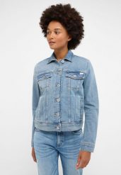 DAMSKA KURTKA JENSOWA MUSTANG Santa Rosa Denim Jacket Denim Blue 1015593 5000 301. Niebieskie kurtki Mustang, m, bez wzorów, z denimu, bez kaptura. Za 269.99 zł.