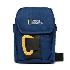 Saszetka National Geographic. Niebieskie nerki i saszetki National Geographic, bez wzorów, sportowe, bez dodatków. Za 149.99 zł.