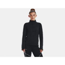 Damski sweter sportowy Under Armour. Czarne swetry Under Armour, s, bez wzorów, z materiału, sportowe, bez ramiączek. Za 430.99 zł.