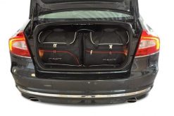 Torby Do Bagażnika Volvo S80 2006-2016 5Szt Kjust. Czarne torby podróżne KJUST, bez wzorów, z kauczuku. Za 1,586.00 zł.