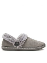 Skechers Kapcie Fresh Toast 167219/CCL Szary. Szare kapcie Skechers, bez wzorów, z materiału. Za 199.99 zł.
