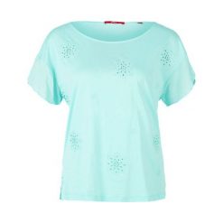 S.Oliver T-Shirt Damski 40 Turkusowy. T-shirty marki S.Oliver. W wyprzedaży za 93.00 zł.