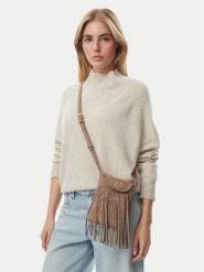 LOVE MOSCHINO Torebka JC4247PP0PKM0105 Beżowy. Brązowe listonoszki Love Moschino, bez wzorów, bez dodatków. Za 639.99 zł.