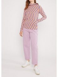 Blutsgeschwister Bluza "Scuba Dubarainbow" w kolorze granatowo-pomarańczowo-różowym rozmiar: XS. Pomarańczowe bluzy Blutsgeschwister, xs, bez wzorów, z bawełny, bez ramiączek, z kapturem. Za 130.81 zł.