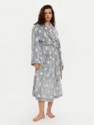 DKNY Szlafrok YI00027F Szary. Szare szlafroki damskie DKNY, m, bez wzorów, z syntetyku, bez ramiączek. Za 319.99 zł.