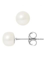 Pearline Kolczyki-wkrętki z perłami w kolorze białym rozmiar: onesize. Białe kolczyki Pearline, z perłą, srebrne. Za 130.99 zł.