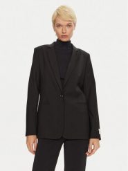 Calvin Klein Marynarka K20K207632 Czarny Slim Fit. Czarne marynarki i żakiety Calvin Klein, bez wzorów, z syntetyku, bez ramiączek. Za 689.99 zł.