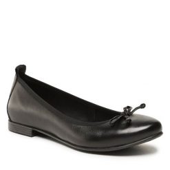 Baleriny Lasocki. Czarne baleriny Lasocki, bez wzorów, bez obcasa, bez zapięcia. Za 119.99 zł.