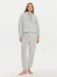 DKNY Piżama YI70022 Szary Regular Fit. Szare piżamy DKNY, l, bez wzorów, z syntetyku, bez kołnierzyka, bez ramiączek. Za 479.99 zł.